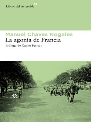 cover image of La agonía de Francia